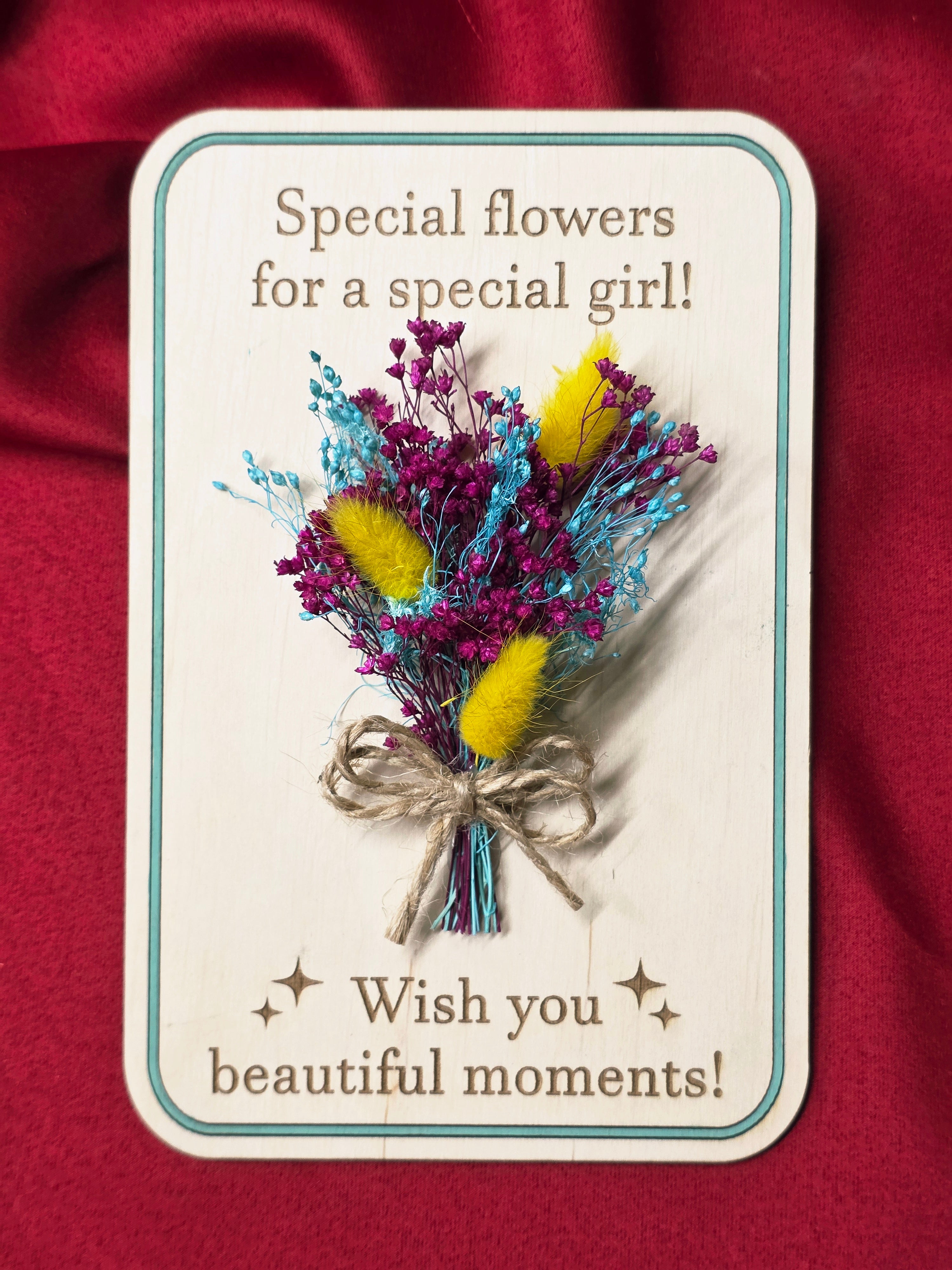 Gift card Flowers Holder. Laser cut. Digital download.